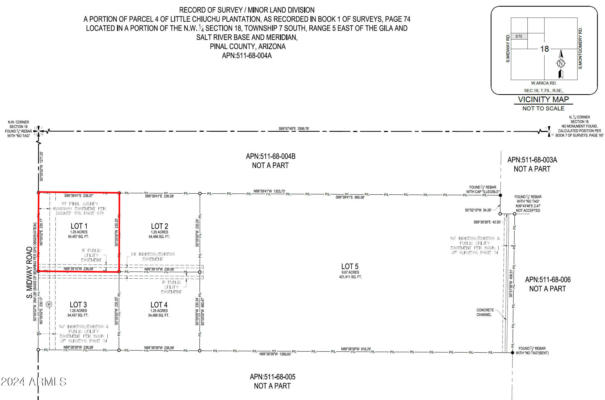 LOT 1 S MIDWAY(EAST) ROAD # 1, CASA GRANDE, AZ 85193, photo 3 of 3