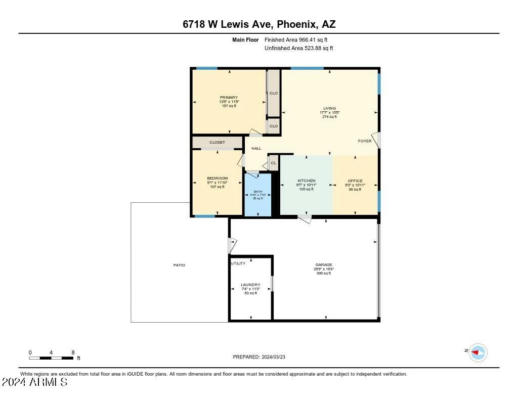 6718 W Lewis Ave, Phoenix, Az 85035 Single Family Residence For Sale 