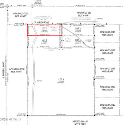 LOT 1 W ARICA (NO ADDRESS) ROAD # 1, CASA GRANDE, AZ 85193, photo 2 of 2